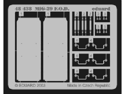 MiG-29 F. O.D.  1/48 - Academy Minicraft - image 1