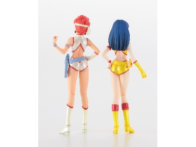 64524 Dirty Pair Kei & Yuri W/Lovely Angel - image 13