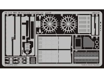 MiG-29 Fulcrum exterior 1/32 - Revell - image 3