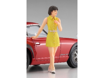 52339 Nissan Fairlady 240zg W/70's Girl's Figure - image 3