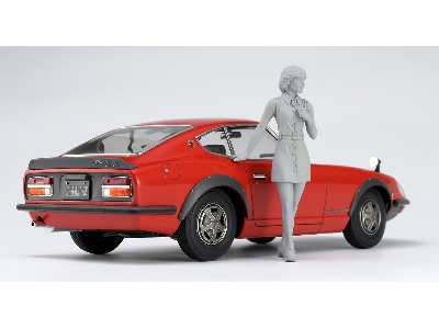 52339 Nissan Fairlady 240zg W/70's Girl's Figure - image 4