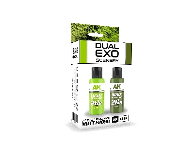 Ak 1585 26a Light Vegetation & 26b Dark Vegetation - Dual Exo Scenery Set 26 - image 1