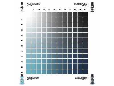 Ak 1584 25a Light Cianite & 25b Dark Cianite - Dual Exo Scenery Set 25 - image 2