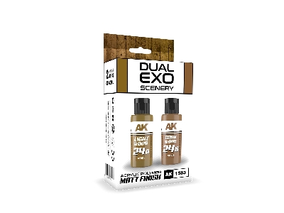 Ak 1583 24a Light Wood & 24b Dark Wood - Dual Exo Scenery Set 24 - image 1