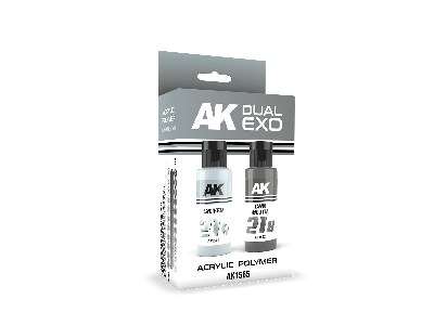 Ak 1565 21a Silver & 21b Gun Metal - Dual Exo Set 21 - image 1