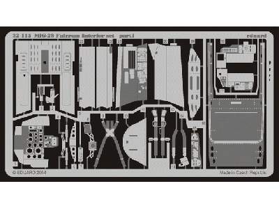 MiG-29 Fulcrum interior 1/32 - Revell - image 2