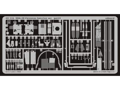 MiG-29 Fulcrum interior 1/32 - Revell - image 3