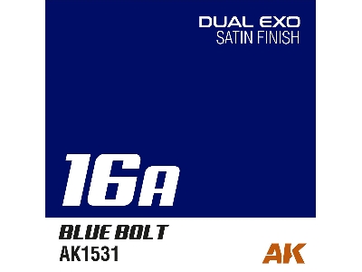 Ak 1560 16a Blue Bolt & 16b Turbo Blue - Dual Exo Set 16 - image 3