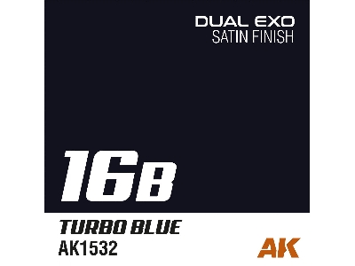 Ak 1560 16a Blue Bolt & 16b Turbo Blue - Dual Exo Set 16 - image 4