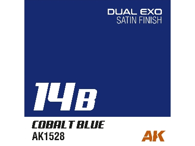 Ak 1558 14a Uranus Blue & 14b Cobalt Blue - Dual Exo Set 14 - image 4