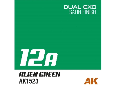Ak 1556 12a Alien Green & 12b Viridian Green - Dual Exo Set 12 - image 3