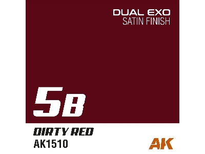 Ak 1547 5a Supernova Red & 5b Dirty Red - Dual Exo Set 5 - image 4