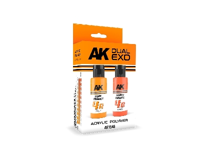 Ak 1546 4a Pure Orange & 4b Faded Orange - Dual Exo Set 4 - image 1