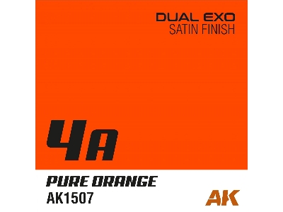 Ak 1546 4a Pure Orange & 4b Faded Orange - Dual Exo Set 4 - image 3