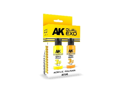 Ak 1545 3a Power Yellow & 3b Fusion Orange - Dual Exo Set 3 - image 1