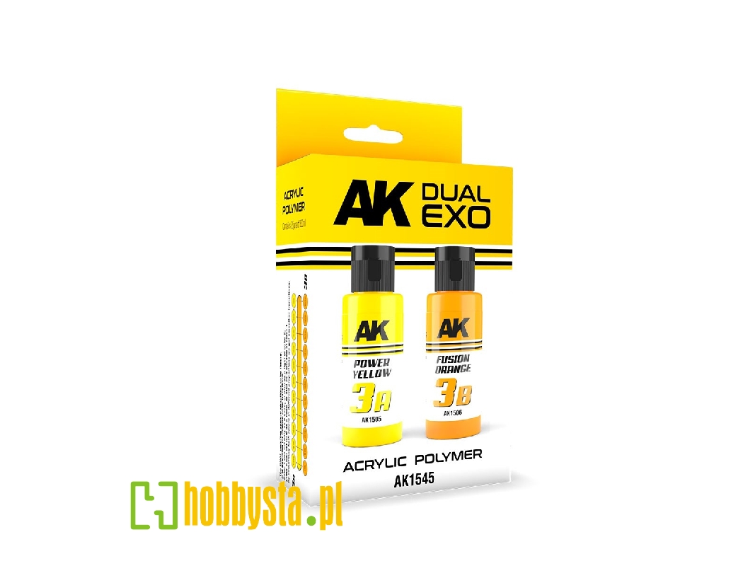 Ak 1545 3a Power Yellow & 3b Fusion Orange - Dual Exo Set 3 - image 1