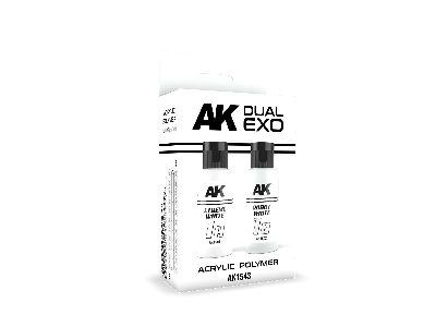 Ak 1543 1a Xtreme White & 1b Robot White - Dual Exo Set 1 - image 1