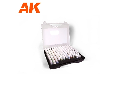 Ak 11705 3g Plastic Briefcase 120 Afv Colors Set - image 3