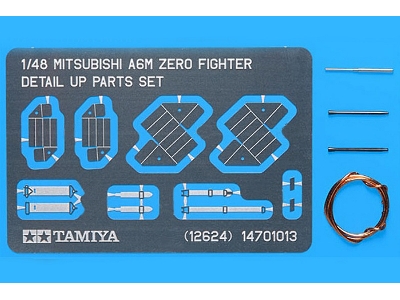 Mitsubishi A6m Zero (Zeke) - Fighter Detail Up Parts Set - image 2