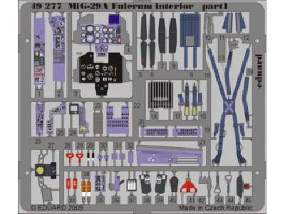 MiG-29A Fulcrum interior 1/48 - Academy Minicraft - image 1