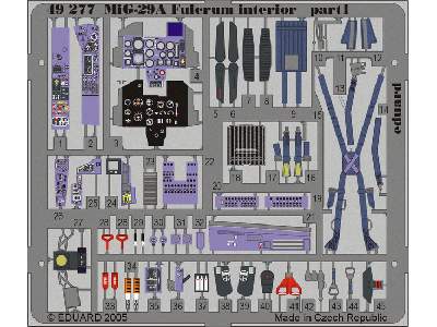 MiG-29A Fulcrum interior 1/48 - Academy Minicraft - image 2