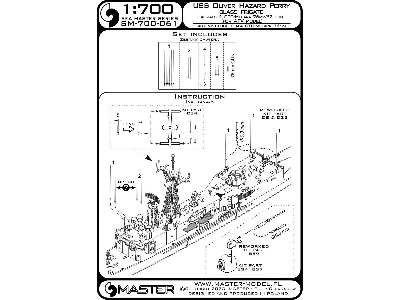 Fregaty Typu Uss Oliver Hazard Perry - Anteny Oraz Lufa Działa Oto-melara 76mm/62 (Do Modelu Afv I Innych) - image 4