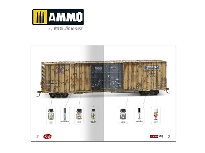 A.Mig R-1201 Ammo Rail Center Solution Box Mini 02 - American Trains. All Weathering Products - image 3