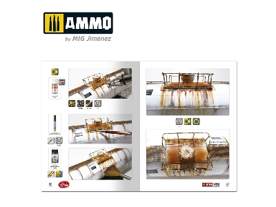 A.Mig R-1201 Ammo Rail Center Solution Box Mini 02 - American Trains. All Weathering Products - image 4