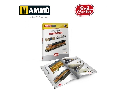 A.Mig R-1201 Ammo Rail Center Solution Box Mini 02 - American Trains. All Weathering Products - image 8