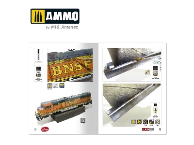 A.Mig R-1201 Ammo Rail Center Solution Box Mini 02 - American Trains. All Weathering Products - image 9