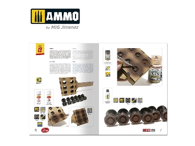 A.Mig R-1201 Ammo Rail Center Solution Box Mini 02 - American Trains. All Weathering Products - image 10