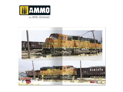 A.Mig R-1201 Ammo Rail Center Solution Box Mini 02 - American Trains. All Weathering Products - image 12