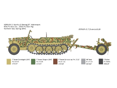 Sd. Kfz. 10 Demag D7 with 7,5 cm leIG 18 and crew - image 6