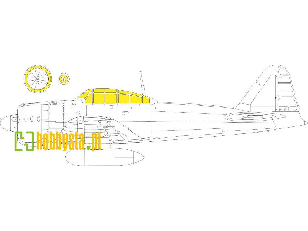 A6M2-N Rufe TFace 1/48 - EDUARD - image 1