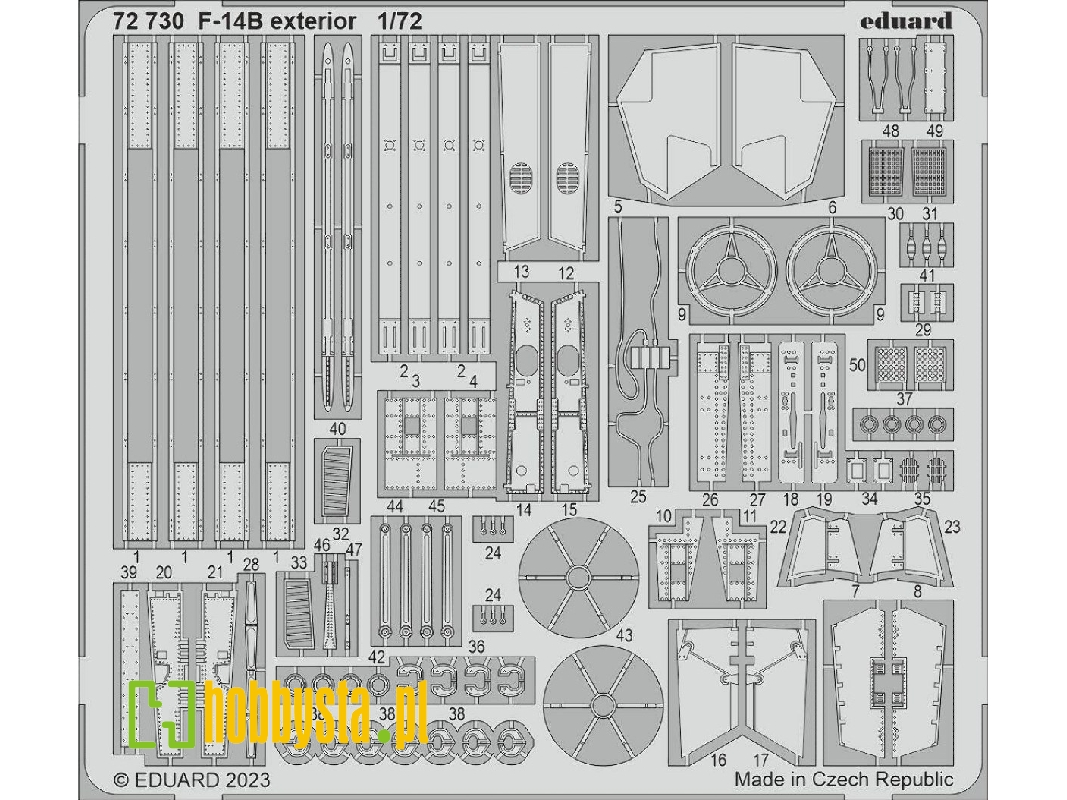 F-14B exterior 1/72 - ACADEMY - image 1