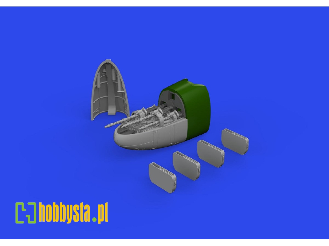 Bf 110E nose guns PRINT 1/72 - EDUARD - image 1