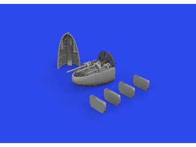 Bf 110E nose guns PRINT 1/72 - EDUARD - image 2