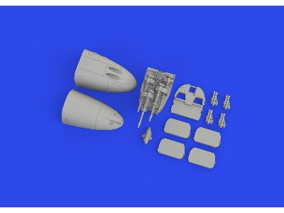 Bf 110E nose guns PRINT 1/72 - EDUARD - image 9