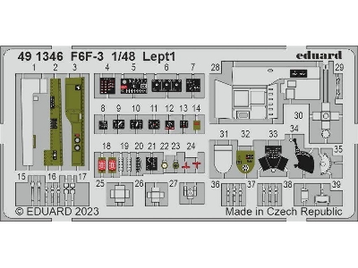 F6F-3 1/48 - EDUARD - image 1