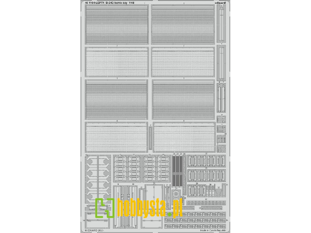 B-24D bomb bay 1/48 - REVELL - image 1