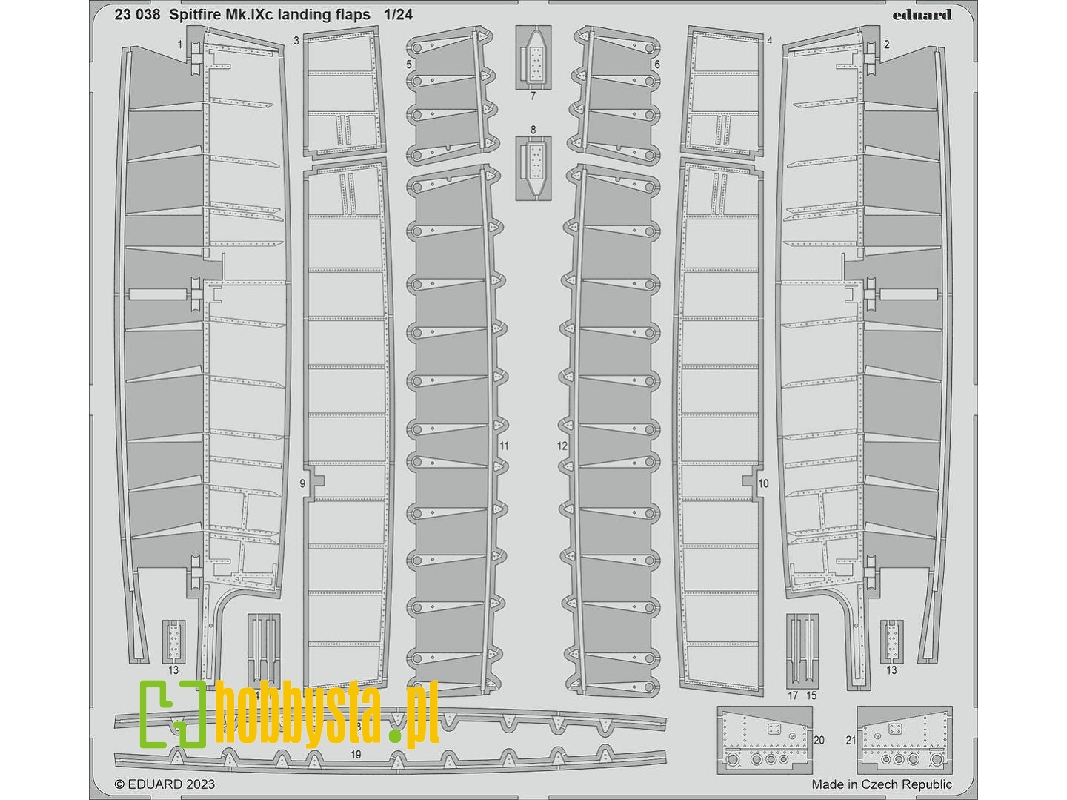 Spitfire Mk. IXc landing flaps 1/24 - AIRFIX - image 1