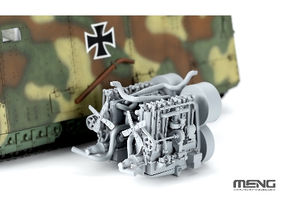 German A7v Tank & Engine (Krupp) Limited Edition - image 4