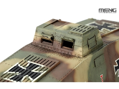 German A7v Tank & Engine (Krupp) Limited Edition - image 6