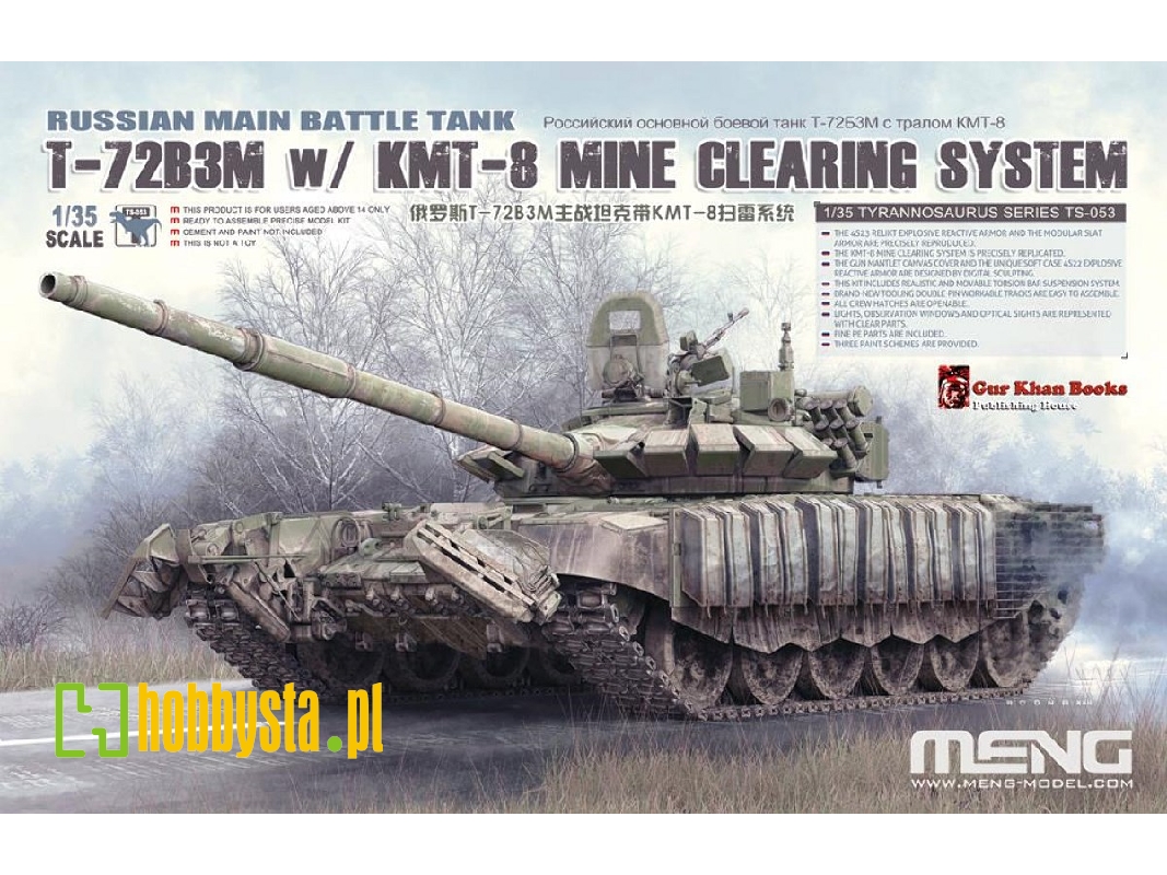 T-72b3m W/Kmt-8 Mine Clearing System - image 1