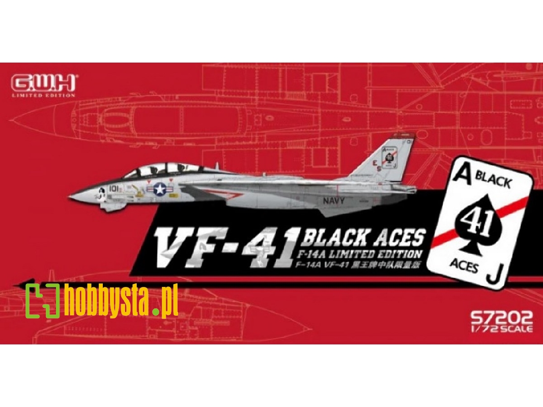 Us Navy F-14a Vf-41 Black Aces - image 1
