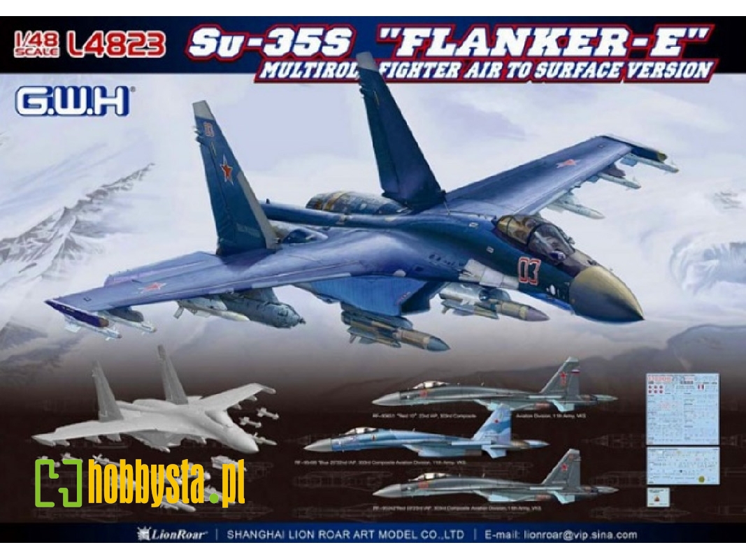 Su-35s Flanker-e Multirole Fighter Air To Surface Version - image 1