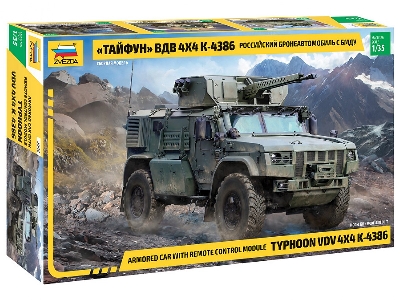 Typhoon VDV 4x4 K-4386 Armored car with remote controled module - image 1