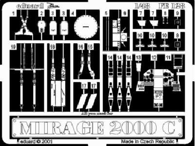 Mirage 2000C 1/48 - Revell - - image 1