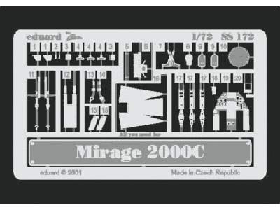 Mirage 2000C 1/72 - Italeri - image 1