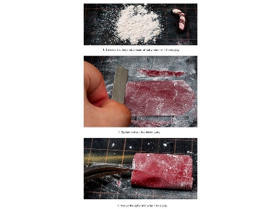 Modeling Epoxy Putty Red (50g + 50g) - image 2